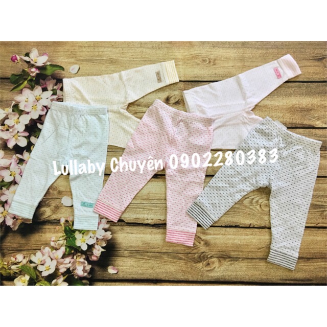 Quần đáp đũng bo gấu Bé trai/ gái cotton