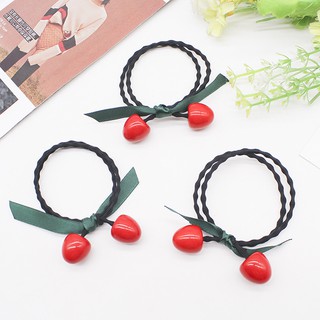 Dây cột tóc, buộc tóc hình táo đỏ (BT 89)