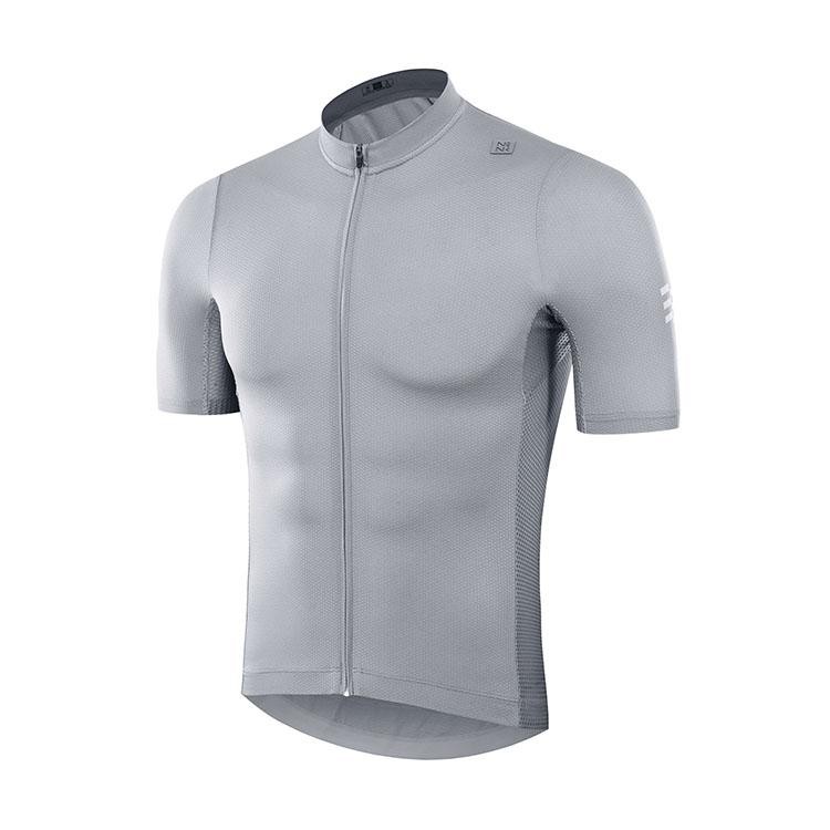 Áo Đạp xe nam Nenk PLain Gray