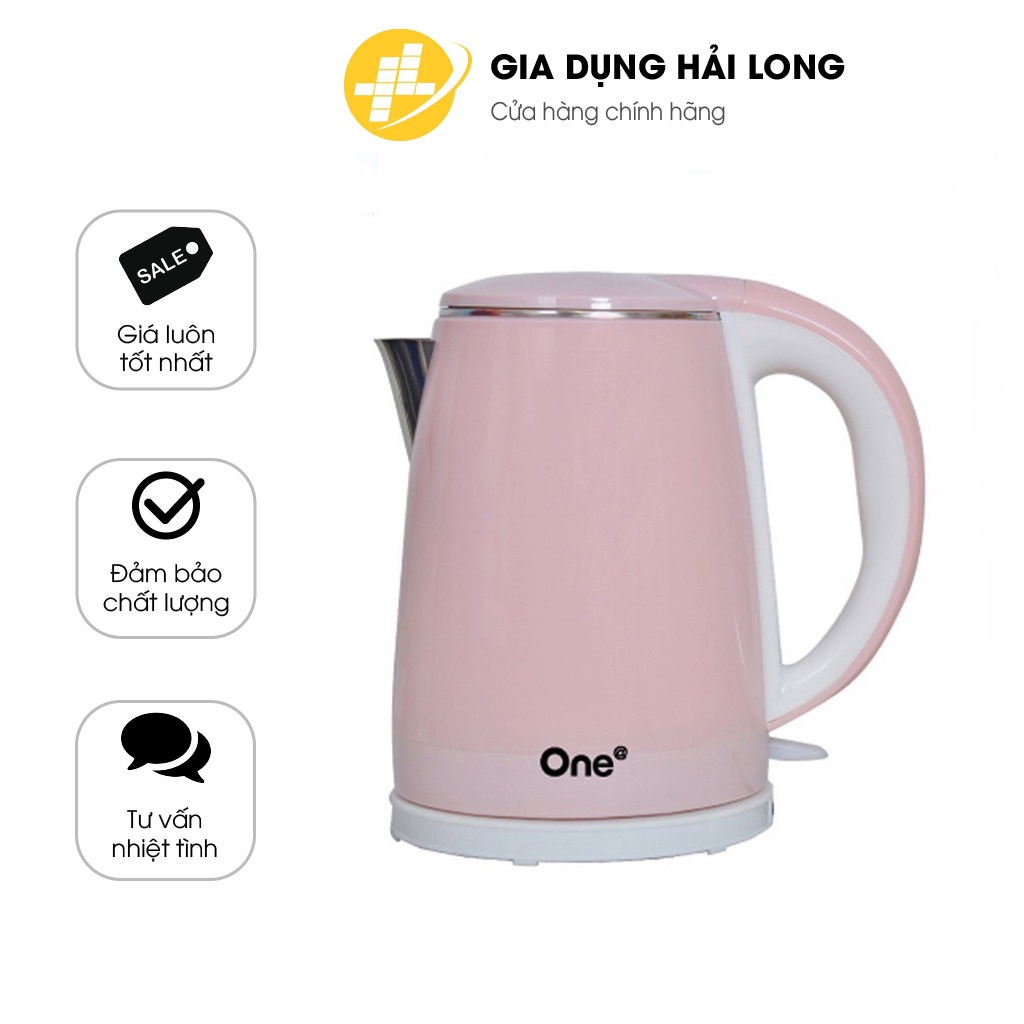 Ấm Siêu Tốc 2 Lớp Chất Liệu Inox 304 Dung Tích 1.8L, Công Suất 1500W JOYOUNG ONE-YD189A