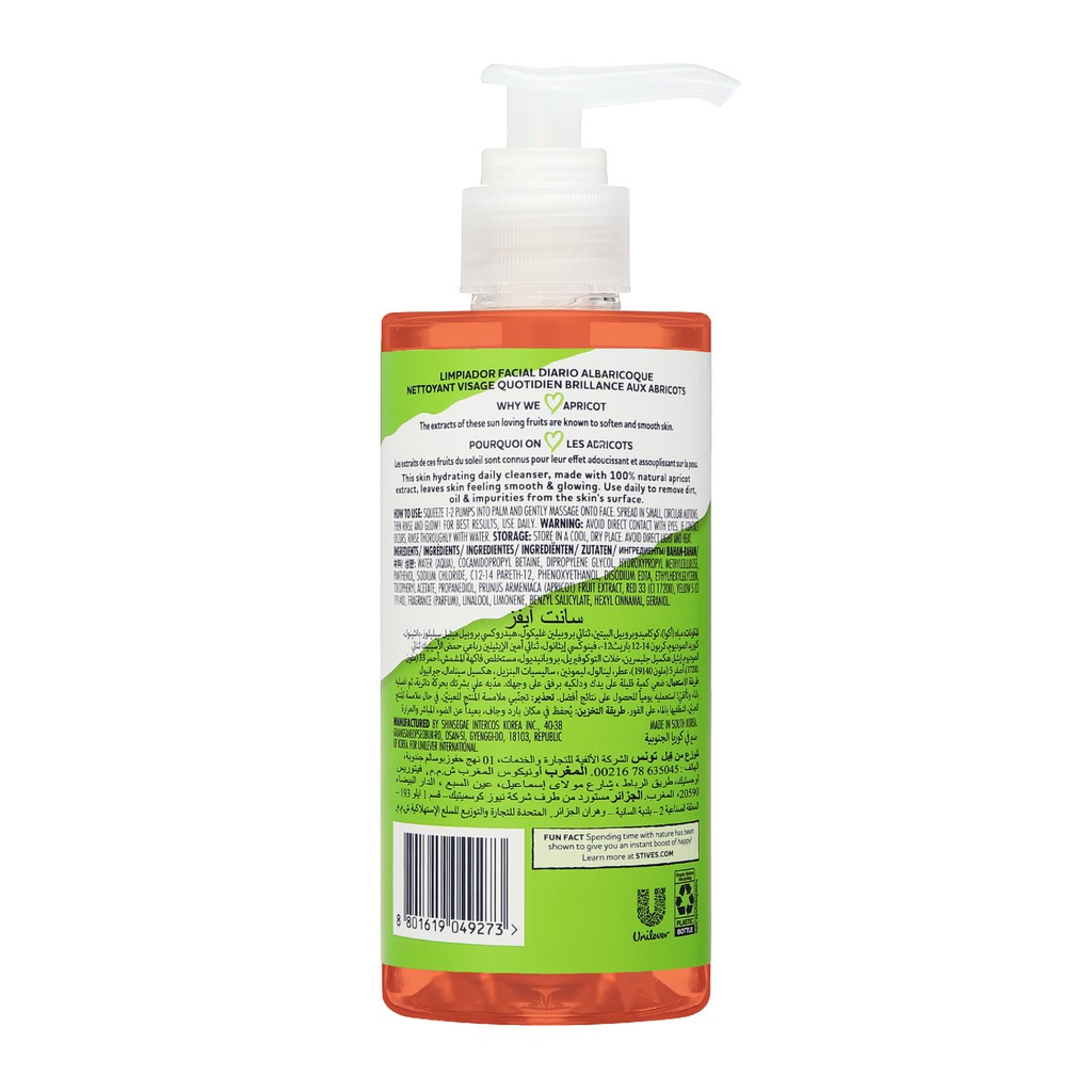 Sữa rửa mặt St.Ives trái mơ tươi mát 200ml | BigBuy360 - bigbuy360.vn