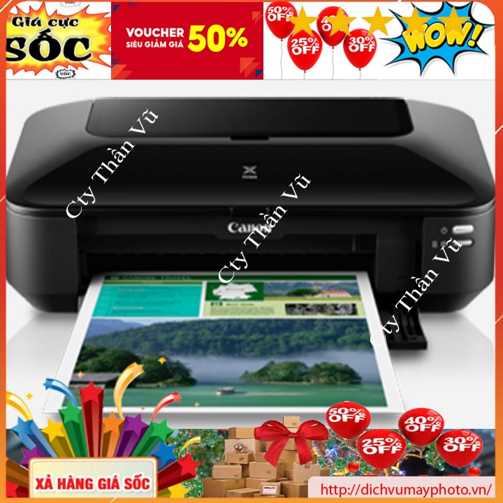 Máy in màu canon pixma ix 6560 A3 đã qua sử dụng hàng cũ đẹp INECO
