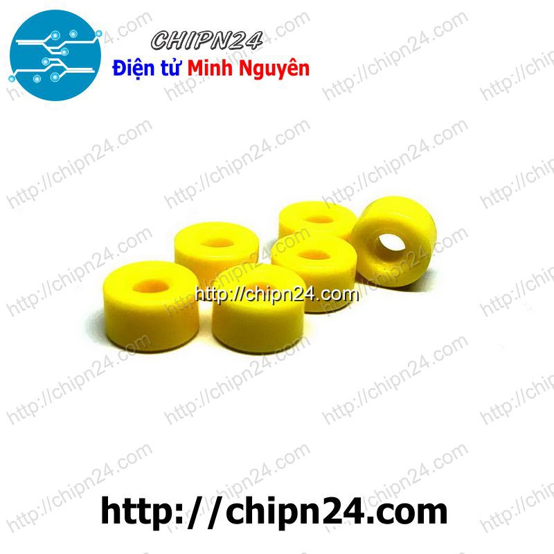 [10 CÁI] (F103.P) Vòng nhựa chặn mũi khoan CNC V11 Vàng