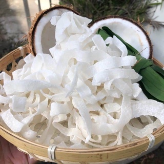 Mứt dừa già sấy dẻo KETO ăn kiêng tiểu đường 1kg