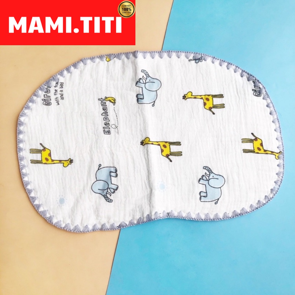 gối cho bé, gối xô Sợi Tre Mềm Mịn 10 Lớp - MAMI.TITI