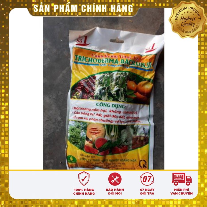 Chế phẩm sinh học Nấm TRICHODERMA-BACILLUS.SP ( 1kg)