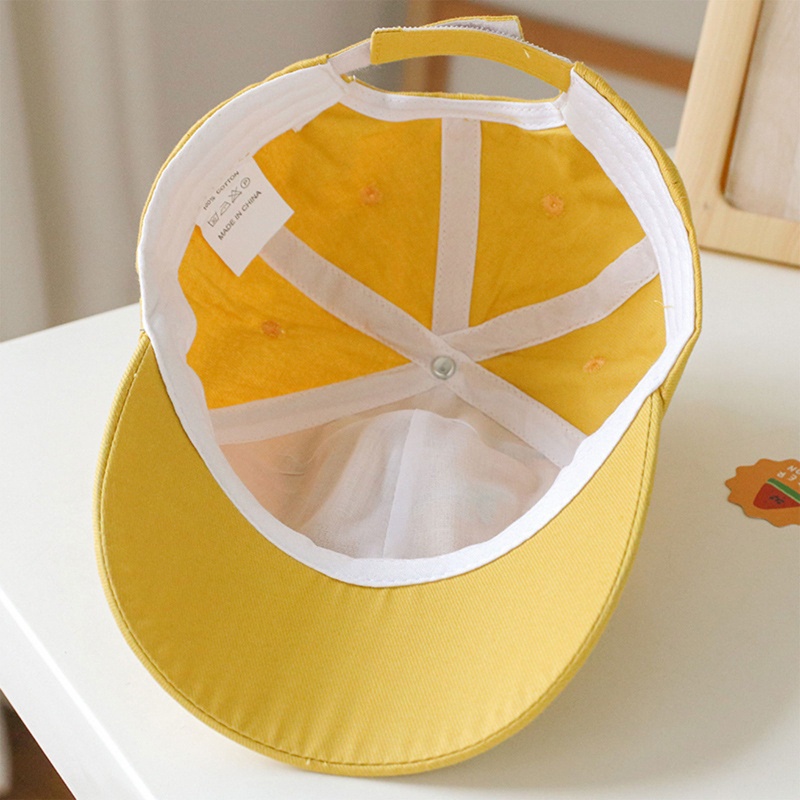 Mũ Bóng Chày Chống Nắng Thêu Họa Tiết Dễ Điều Chỉnh Cho Bé Sơ Sinh