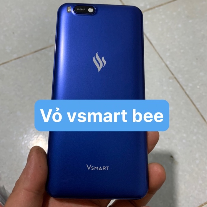 Vỏ Vsmart bee có kính cam Xanh ( lưng, viền, kính camera )