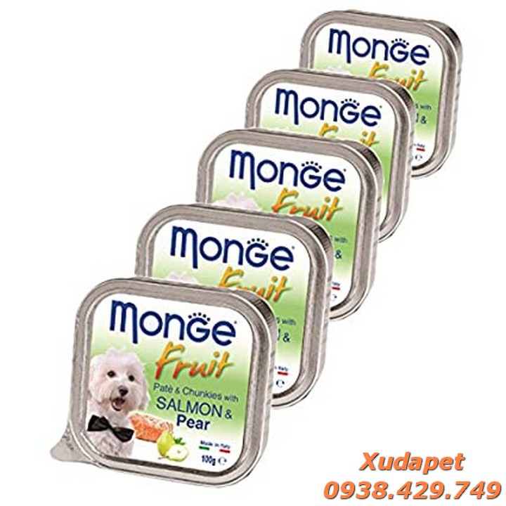 Pate cho chó thơm ngon đến từ thương hiệu Ý Monger - Xudapet - PT024