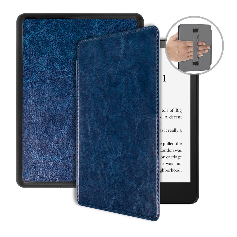 Bao Da Cover Cho Máy Đọc Sách Kindle Paperwhite Gen 5 11th 2021 Da Có Quai Cầm