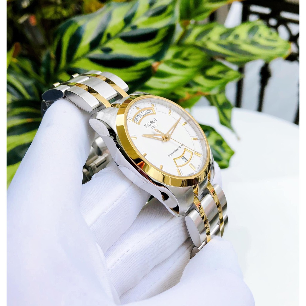 Đồng hồ nam chính hãng  Tissot Couturier Day Date Demi  T035.407.22.011.01 - Máy cơ tự động - Kính Sapphire