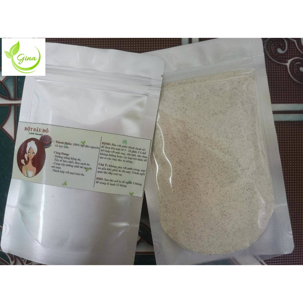 BỘT ĐẬU ĐỎ NGUYÊN CHẤT 500GR