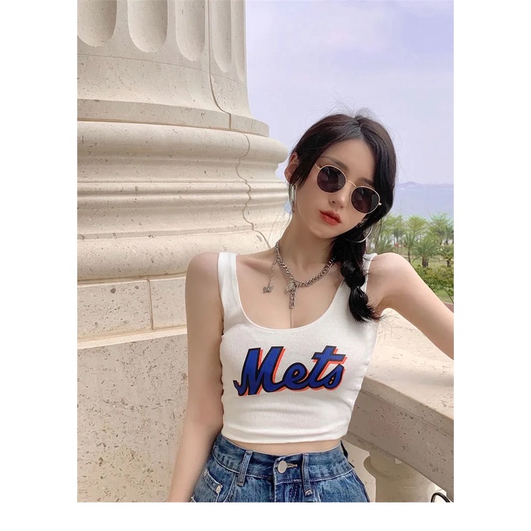 Áo yếm mini không tay gợi cảm / Đen / Trắng