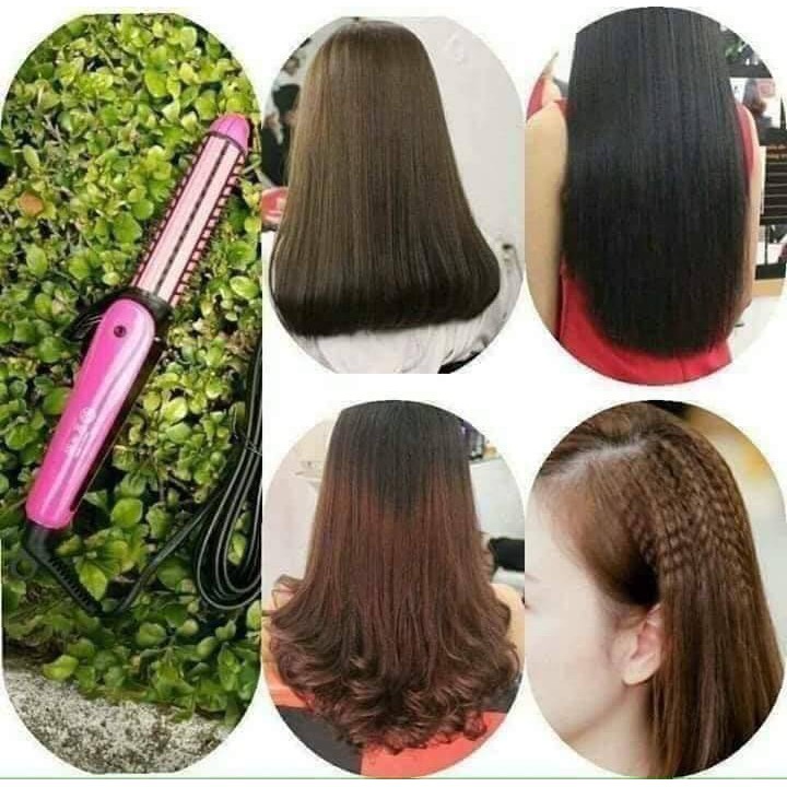 Lược điện uốn tóc Nova 3 in 1