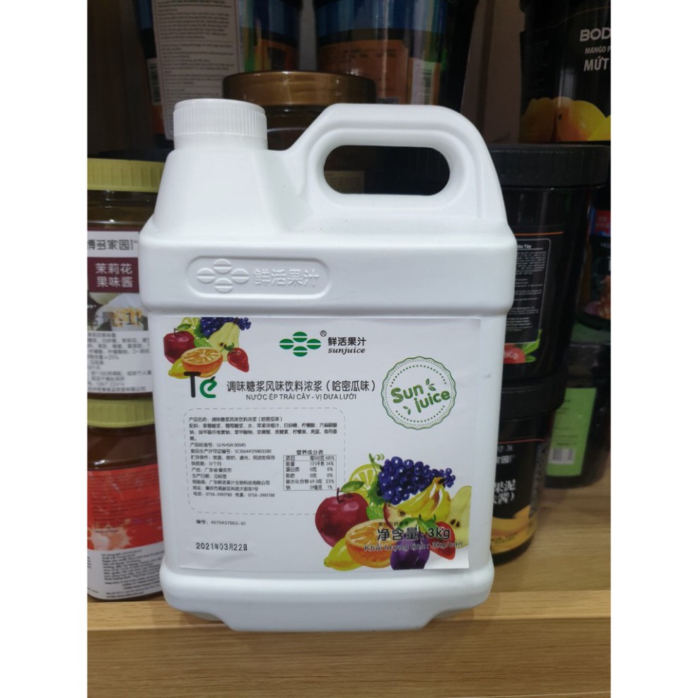 Siro TE CHANH XANH - làm trà chanh quá đỉnh.