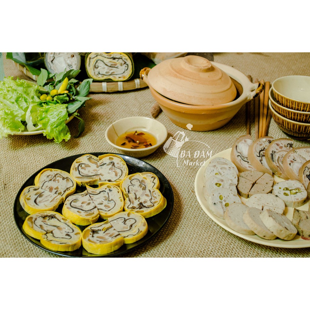 CHẢ LỤA HEO QUÊ BÌNH ĐỊNH 500gr