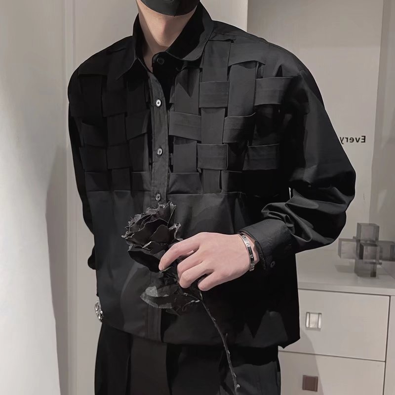 Áo Sơ Mi Nam Tay Dài Phong Cách Đường Phố Thời Trang Xuân Thu 2022