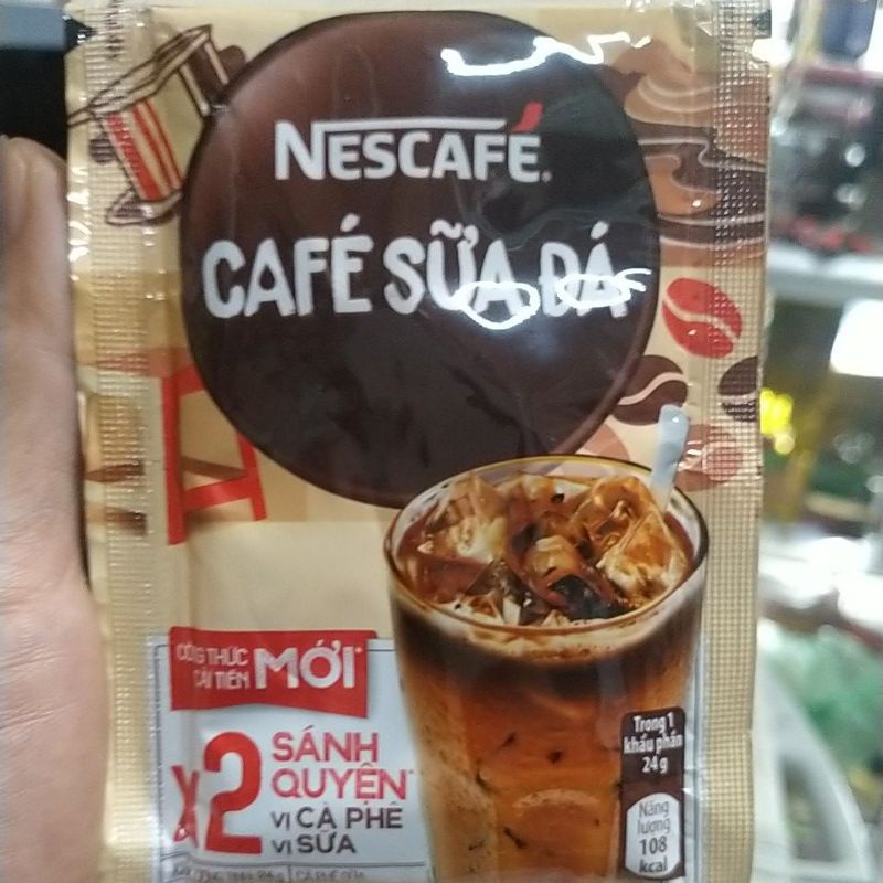 Lẻ 2 gói Nescafe sữa đá