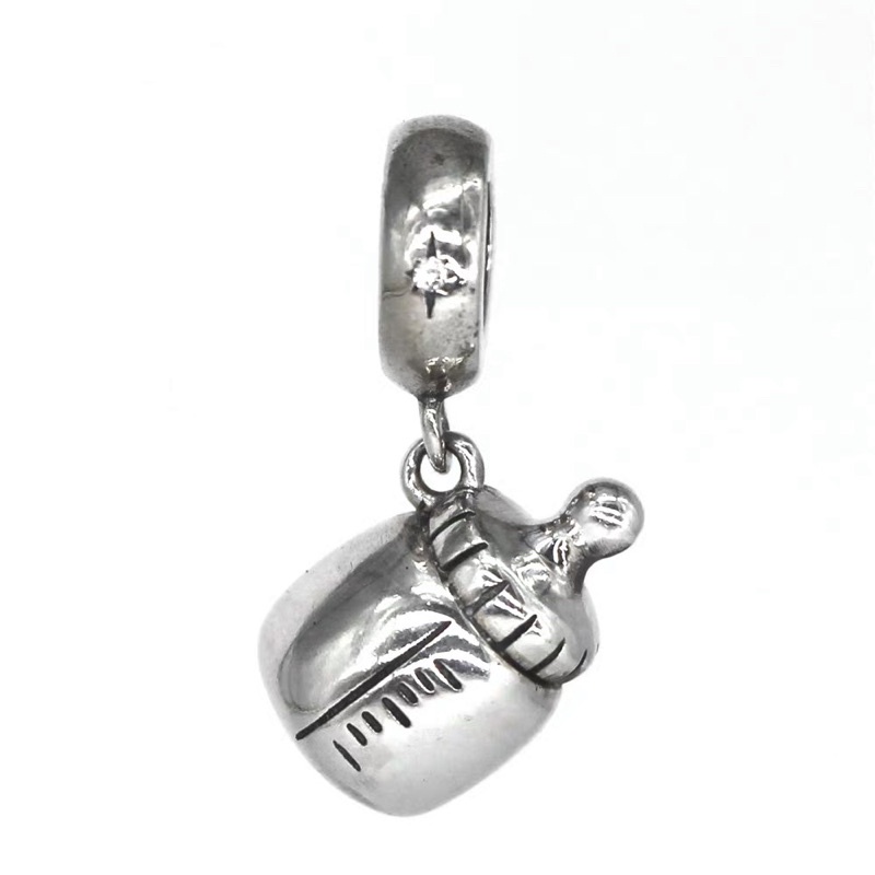 Charm treo bình sữa tuti bạc s925 Cao cấp - Trollbeads