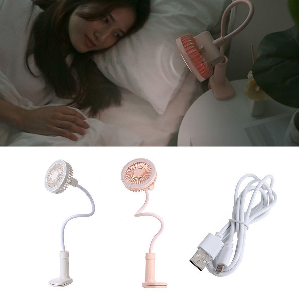 Quạt Làm Mát Tích Hợp Đèn LED Tiện Dụng