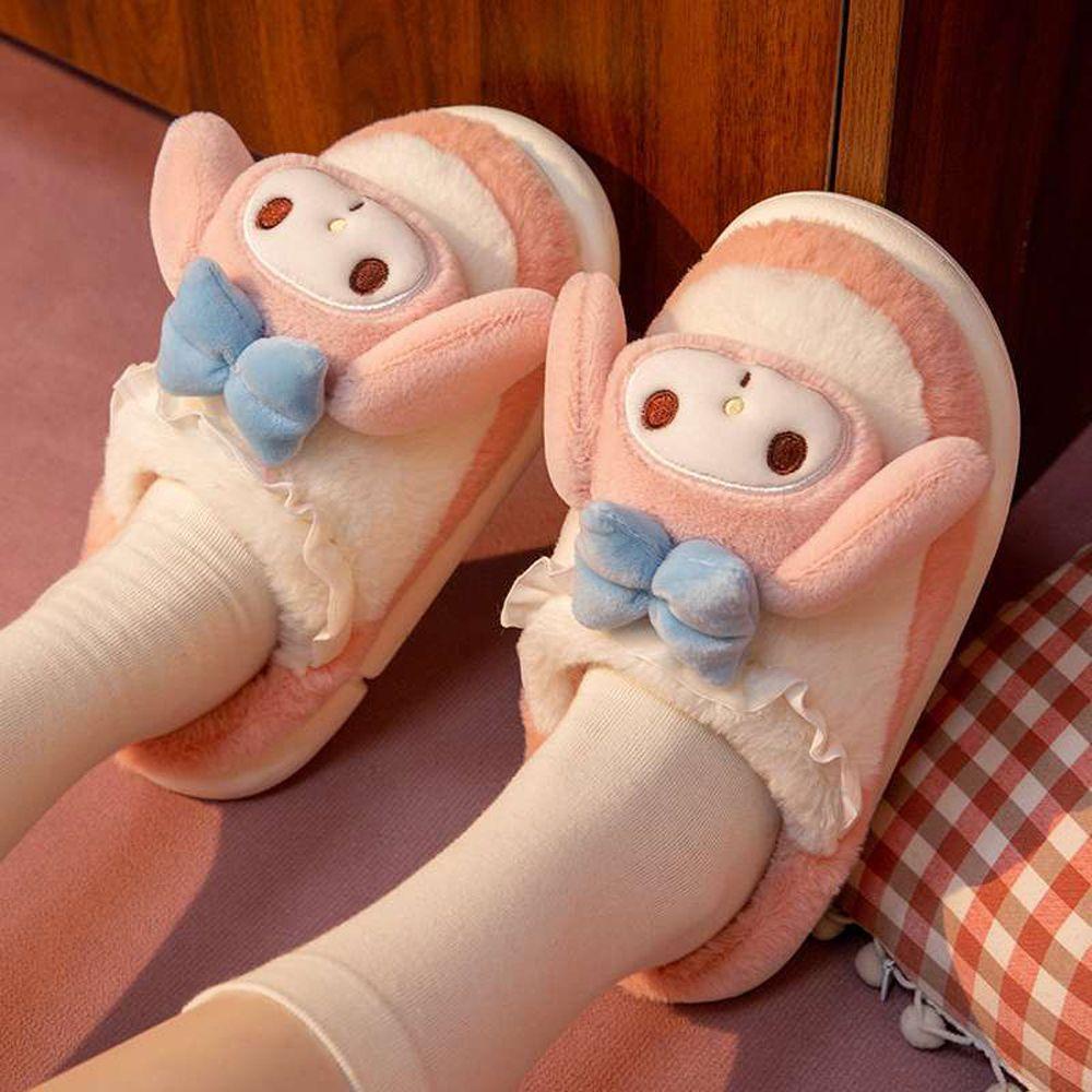 Dép Quai Ngang Họa Tiết Hoạt Hình Mèo Kt My Melody Cinnamoroll Dễ Thương Cho Nữ