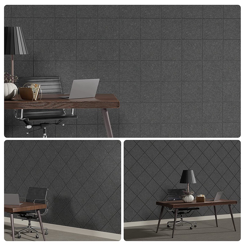 Bộ 12 Miếng Dán Tường Cân Bằng Cách Âm Tự Dính 12X12X0.4 Inch Tiện Dụng Cho Gia Đình / Văn Phòng