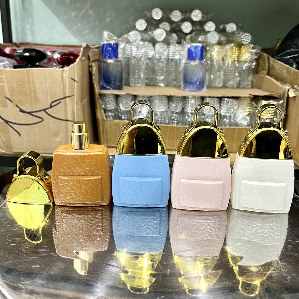 Lọ,Chai Đựng Nước Hoa Cao Cấp Kiểu Túi Xách,Dạng Phun Sương,Dung Tích 30ML