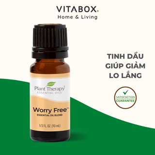 Plant Therapy - Tinh dầu Worry Free giúp giảm lo lắng - Essential oil blend synergy 10mL