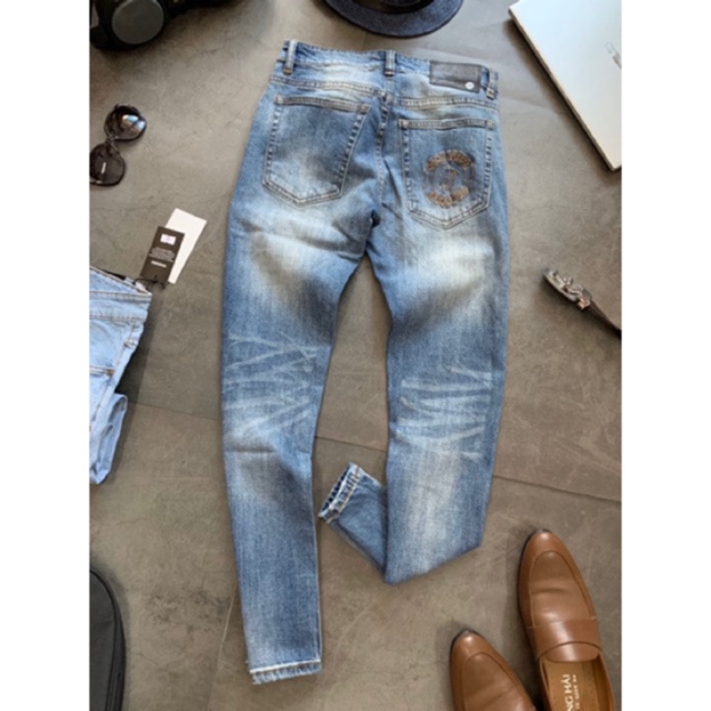 Quần jean nam ống côn hàng xuất khẩu cao cấp | BigBuy360 - bigbuy360.vn