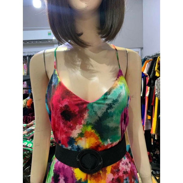 Đầm dây Nicole Miller