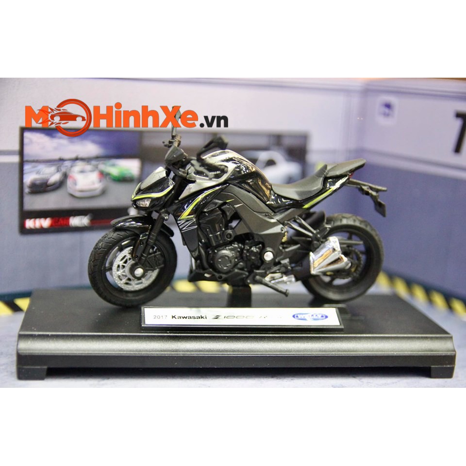 MÔ HÌNH XE KAWASAKI Z1000R EDITION 1:18 WELLY