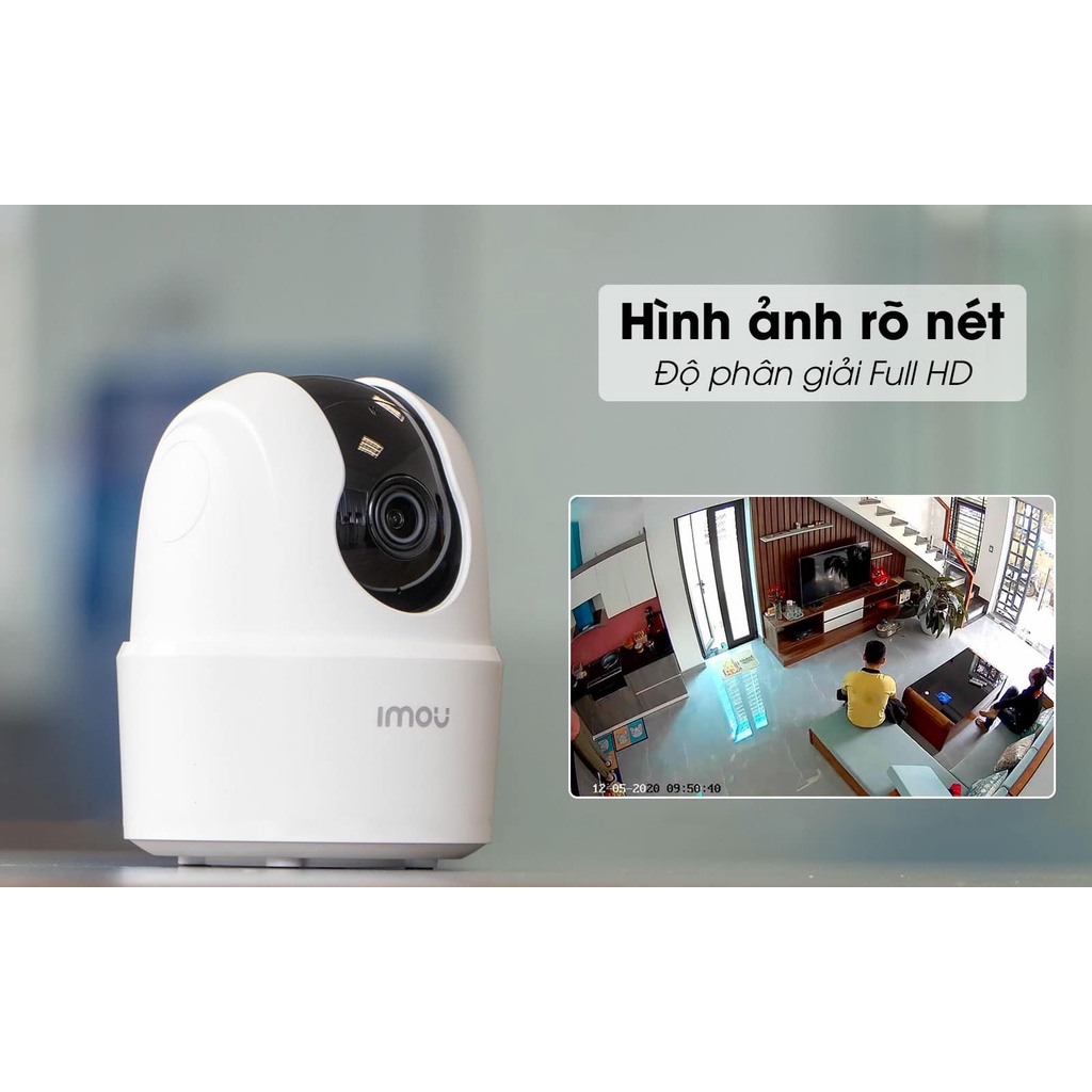 Camera IMOU Ranger 2C phiên bản 2MP/4MP TA22CP xoay 360 kết nối wifi , Theo dõi chuyển động, Bảo hành 2 năm
