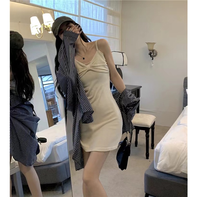 Đầm Thiết Kế Mới Thời Trang Mùa Hè Theo Phong Cách Hàn Quốc Cho Nữ