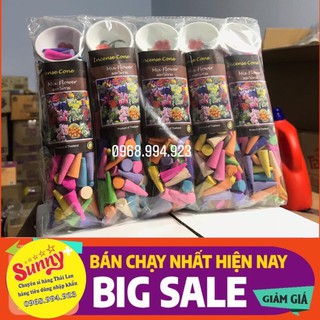 NHANG TRẦM NỤ  THÁI LAN GÓI 100 VIÊN TẶNG KÈM CHÉN SỨ