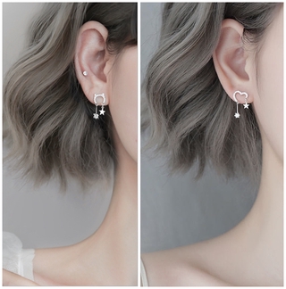 Khuyên tai nữ phong cách dễ thương độc đáo