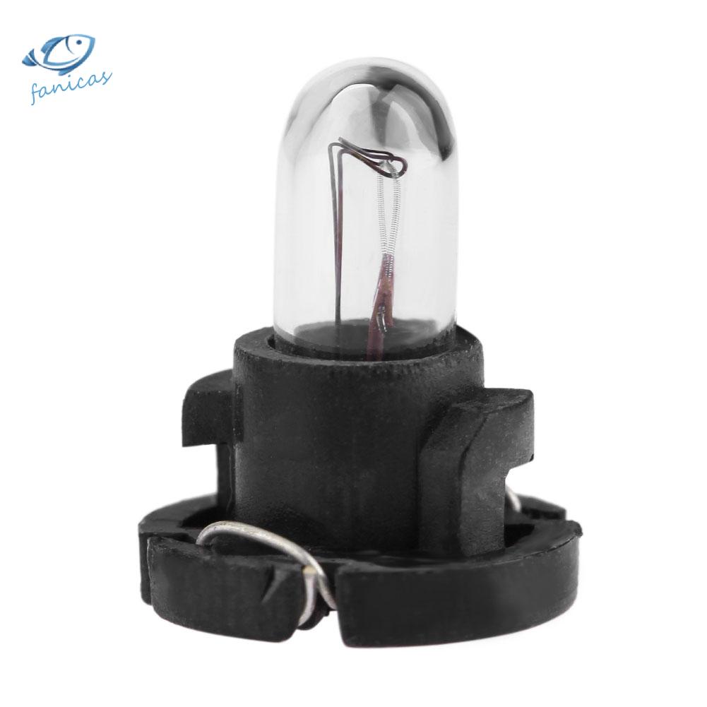 Set 5 Bóng Đèn T4 12V Gắn Bảng Điều Khiển Nội Thất Xe Ô Tô