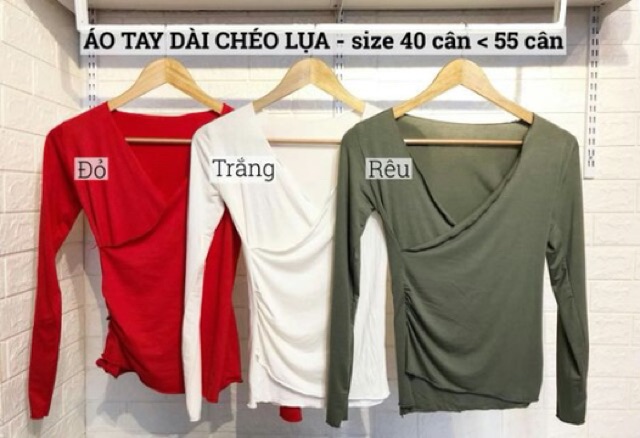 [ XẢ KHO 3 NGÀY ] Áo thun dài tay đắp chéo -CAROTSHOP trùng