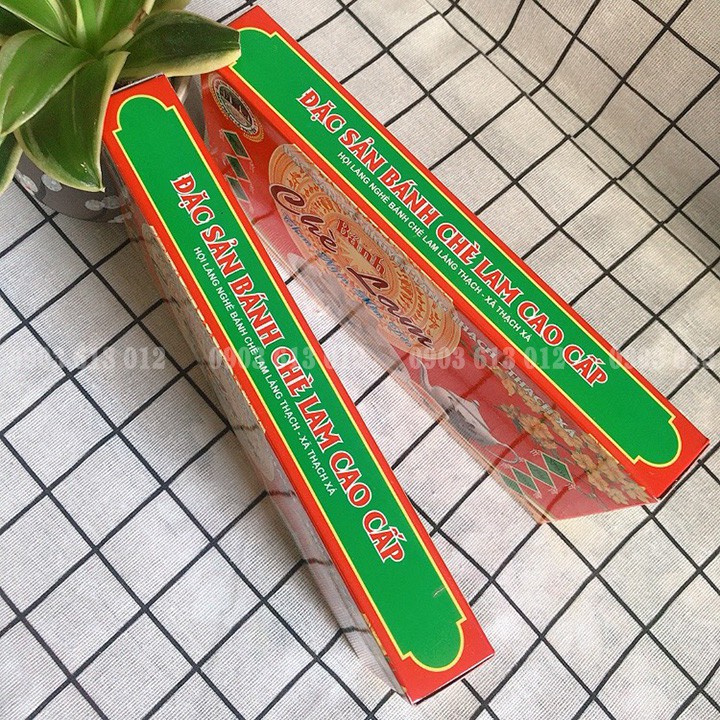 2 hộp chè lam không lạc ♥️FREESHIP♥️ Chè lam đặc sản chính hãng (LOẠI 500G)