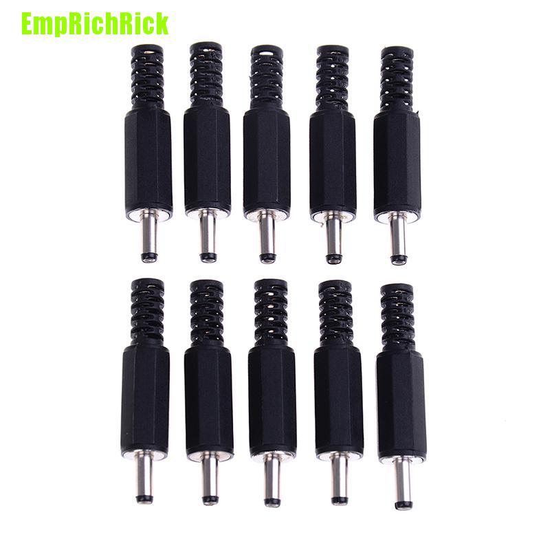 Set 2 Đầu Nối Jack Cắm 1.35mm X 3.5mm Cho Laptop