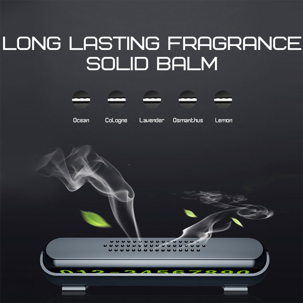 Thẻ đậu xe tạm thời kèm nhãn dán phát sáng ban đêm tiện dụng