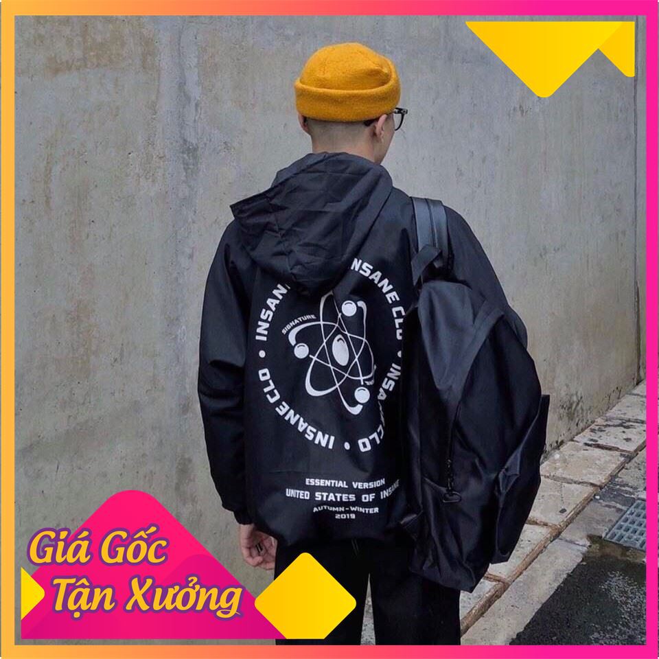 Áo Khoác Dù In Biểu Tượng Insane-Clo Cao Cấp