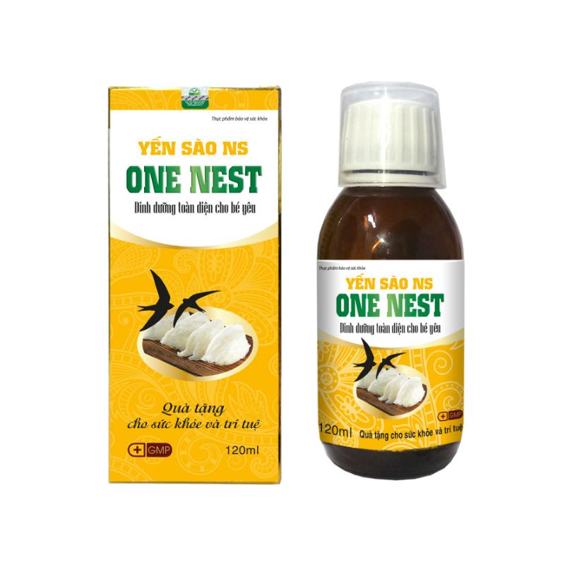 ✅ Yến Sào NS One Nest (hộp × 1 chai 120ml) ❤️[ CHÍNH HÃNG ] ❤️ Giúp bé ăn ngon, dáng cao, sáng trí, tăng cân tự nhiên, t