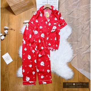 [SIÊU RẺ] Đồ bộ Pijama BIGSIZE lụa gấm