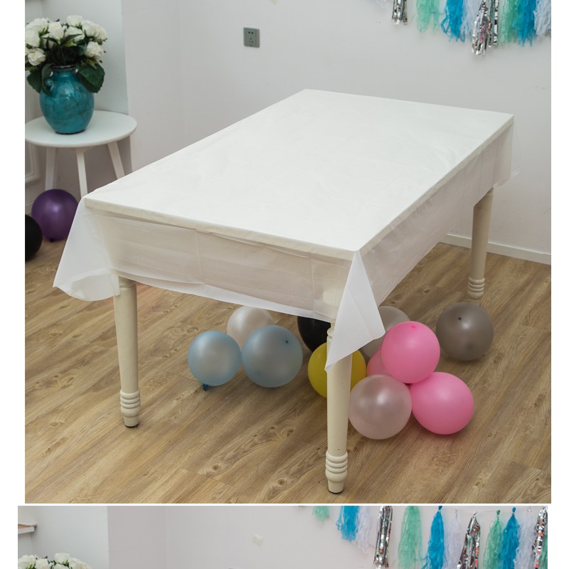 Trang trí bàn tiệc sinh nhật💝FREE SHIP💝Khăn trãi bàn sinh nhật, khăn bàn nilon 1m3x1m8 trang trí bàn tiệc sinh nhật