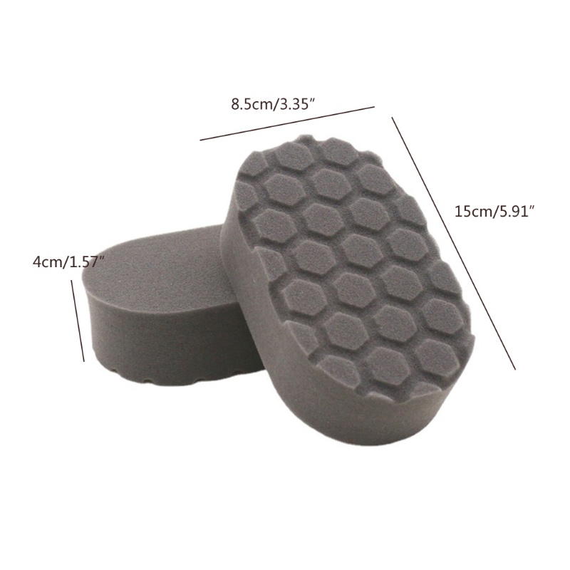 Set 4 Mút Rửa Xe Hai Mặt Đa Năng Chất Lượng Cao