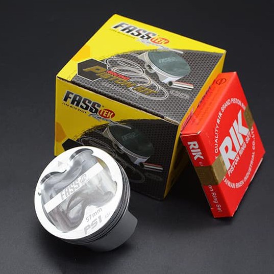 Bộ pis-ton nén Fasstek Racing 57mm đầu cao cho Exciter