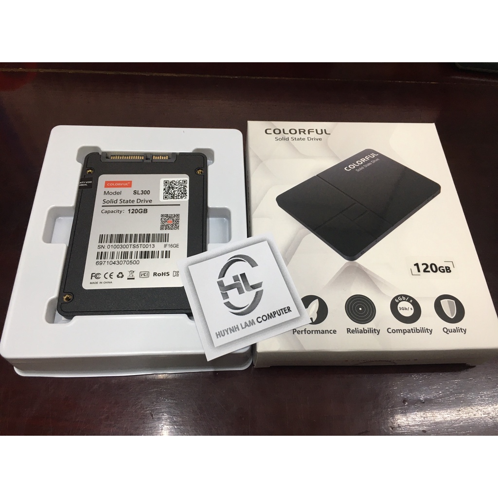 Ổ cứng SSD 120GB Colorful SL300 NWH Phân phối