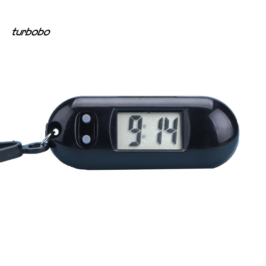 Turbobo Đồng Hồ Điện Tử Màn Hình LCD Để Bàn Tiện Dụng