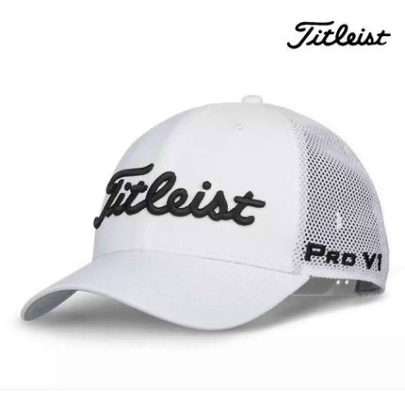 Nón Mũ Lưỡi Trai Chơi Golf Titleist Phối Lưới Phía Sau Thoáng Mát