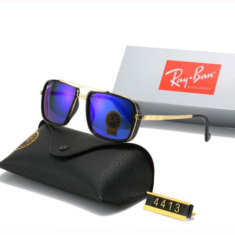 Wayfarer Ray-Ban_ chính hãng Kính râm 2021 Thời trang Hàn Quốc mới Kính râm nam nữ một mảnh Cặp đôi hợp thời trang Du lịch ngoài trời Kính râm lái xes